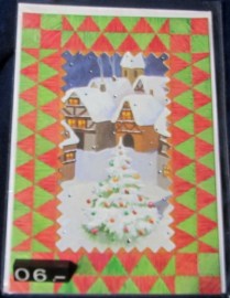 06 CHRISTMAS POSTAL NAVIDEÑA PUEBLO NAVIDEÑO